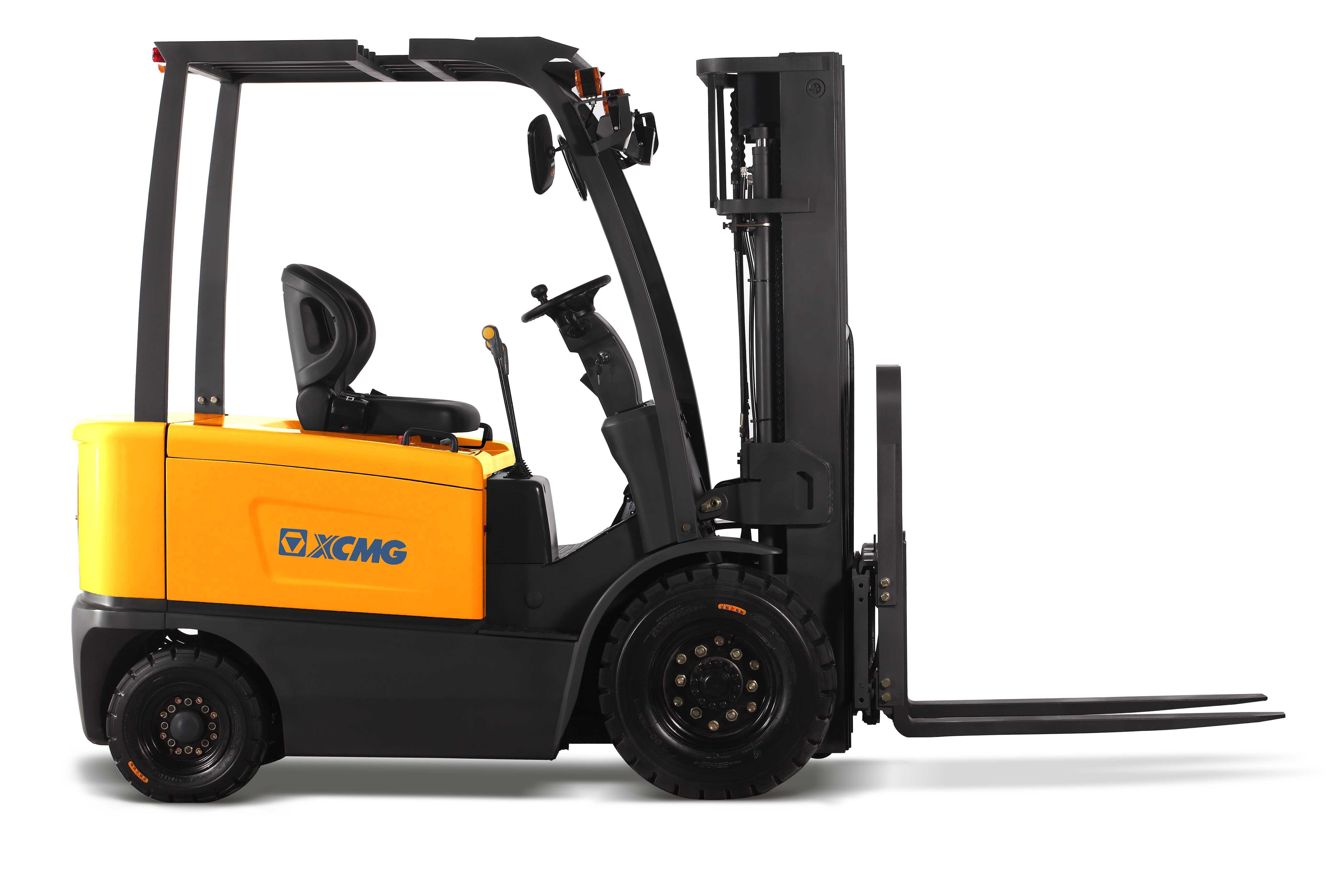 XCMG Official 1.5-3.5T 4 Wheel Electric Forklift for sale